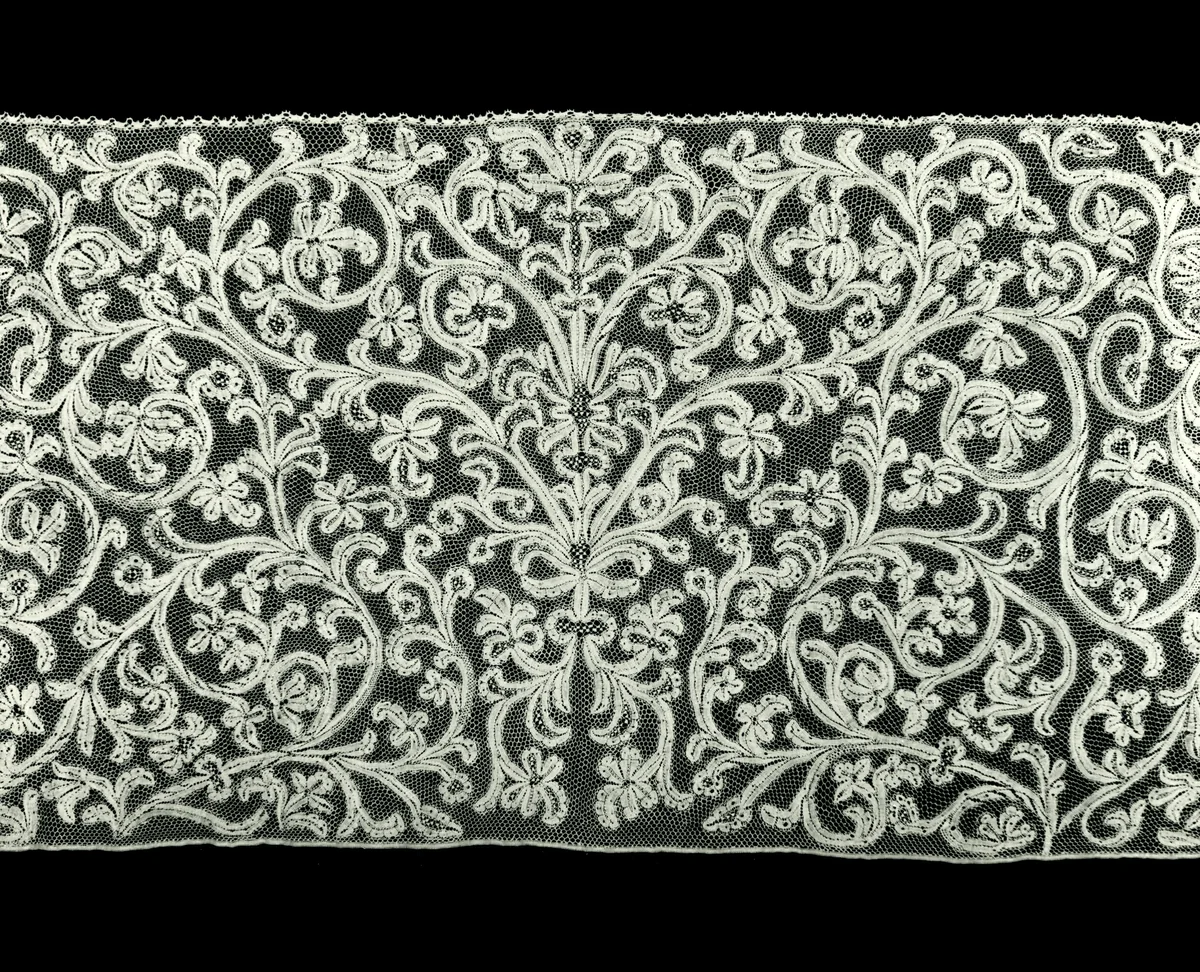 Flounce by Italy, textile, 1701-1750