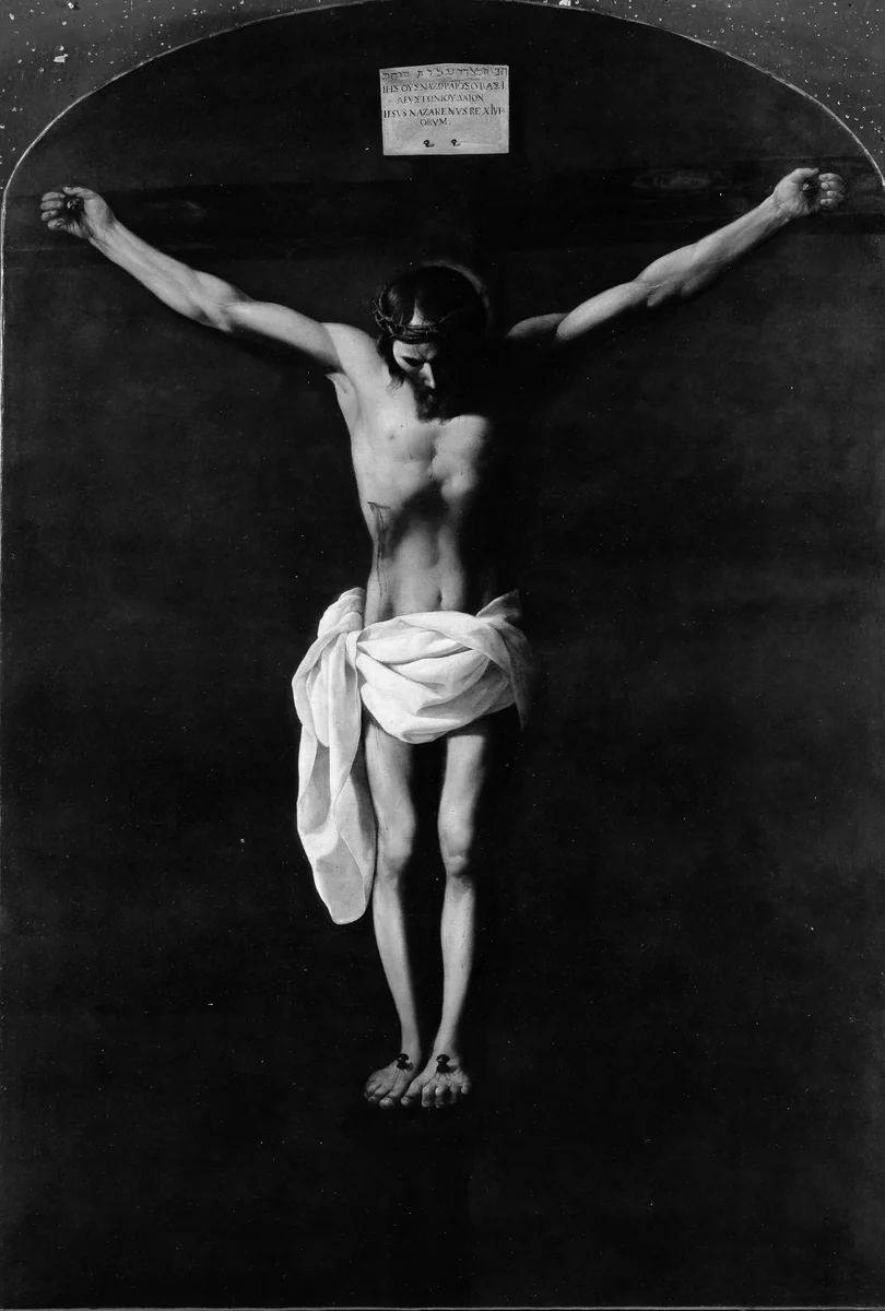 The Crucifixion by Francisco de Zurbarán, painting, 1618-1664