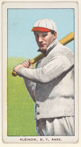Kleinow, New York, American League, from the White Border series (T206) for the American Tobacco Company by American Tobacco Company, print, 1909-1911