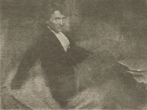 Portrait of Edward Steichen by Gertrude Käsebier, photograph, 1901