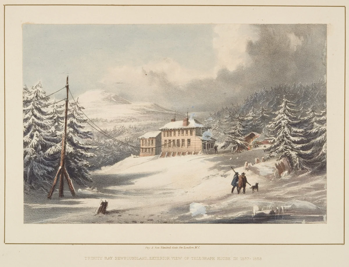 The Atlantic Telegraph by William Howard Russell, book, 1865-1866