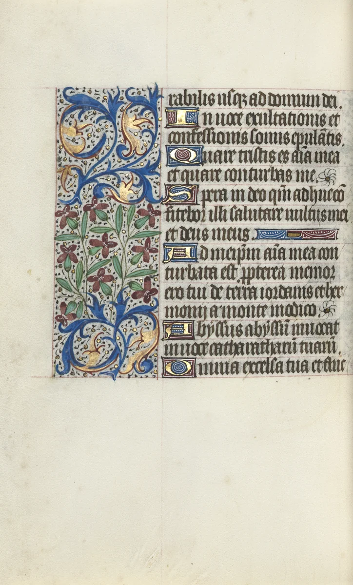 Book of Hours (Use of Rouen): fol. 129v by Master of the Geneva Latini, book, 1465-1475