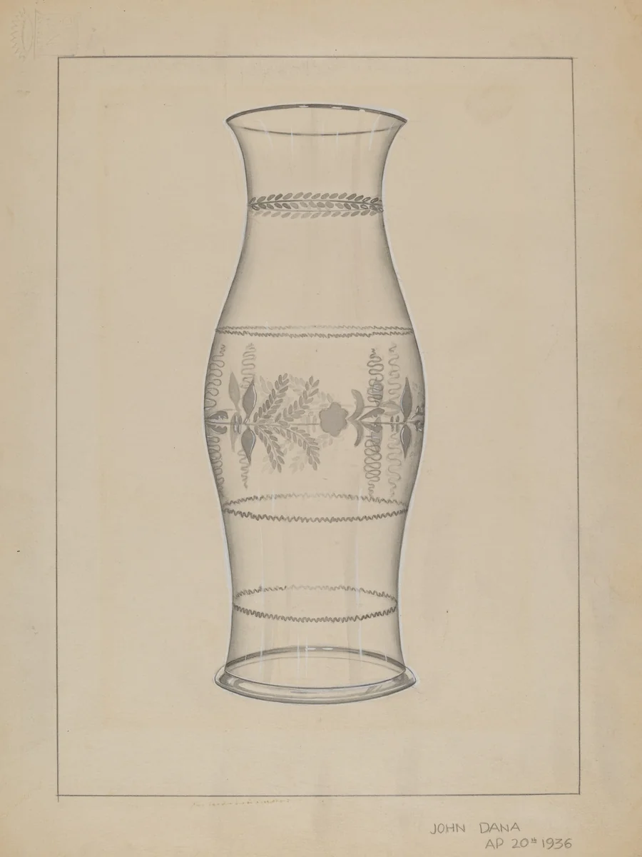 Hurricane Shade by John Dana, index of american design, 1936