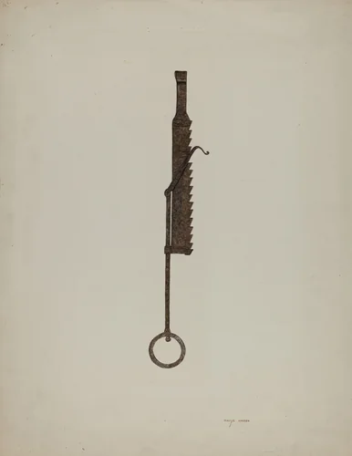 Trammel by Mary Hansen, index of american design, 1939