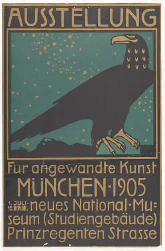 Ausstellung für angewandte Kunst München by Paul Bruno, design, 1905