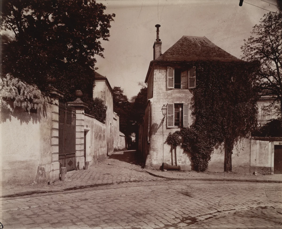 Châtenay, un coin by Eugène Atget, photograph, 1901