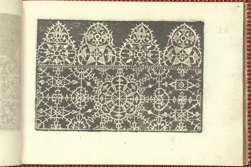 Corona delle Nobili et Virtuose Donne: Libro I-IV, page 20 (recto) by Cesare Vecellio, book, 1601