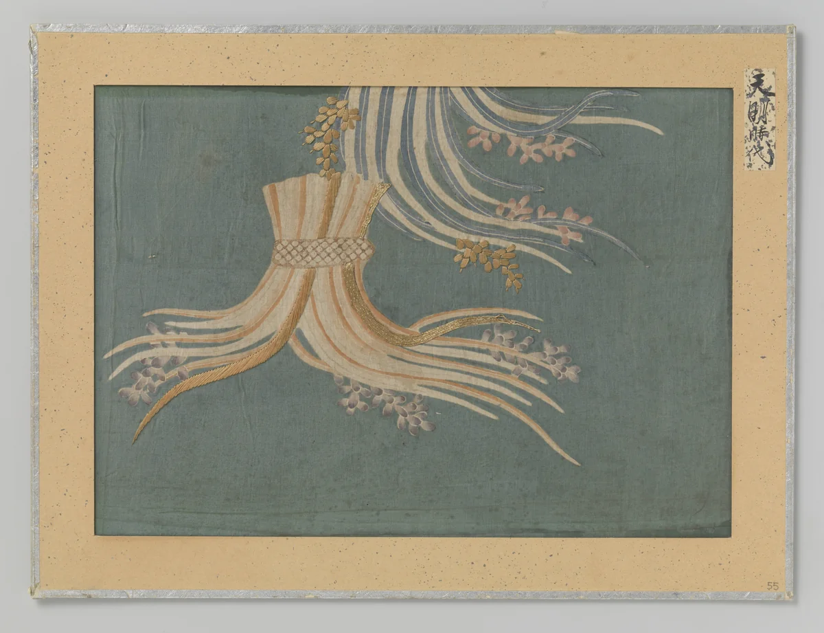 Fragment textiel by anonymous, textile, 1781-1789