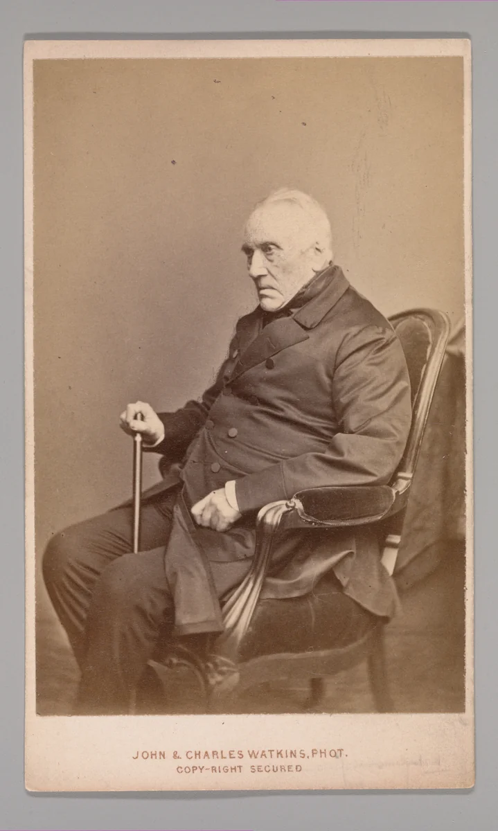 [Unknown Subject] by John and Charles Watkins, photograph, 1860-1869