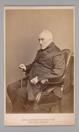 [Unknown Subject] by John and Charles Watkins, photograph, 1860-1869