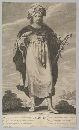 Cléobule by Jean Couvay, print, 1634-1645