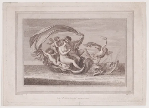 Acis and Galathea by Francesco Bartolozzi, print, 1787