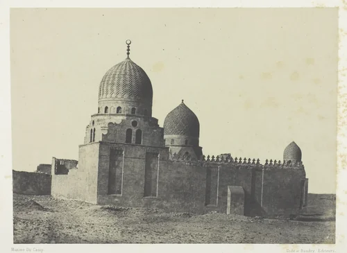 Tombeau de Sultans Mamelouks, Le Kaire, plate 8 from the album "Egypte, Nubie, Palestine et Syrie" (1852) by Maxime Du Camp, photograph, 1849-1851