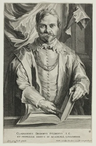 Theodore van Tulden by Pieter de Jode II, print, 1630-1645