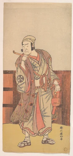 Kabuki Actor Nakamura Nakazō I by Katsukawa Shunkō (勝川春好), print, 1783
