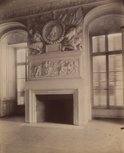 Maisons-Lafitte-château by Eugène Atget, photograph, 1910