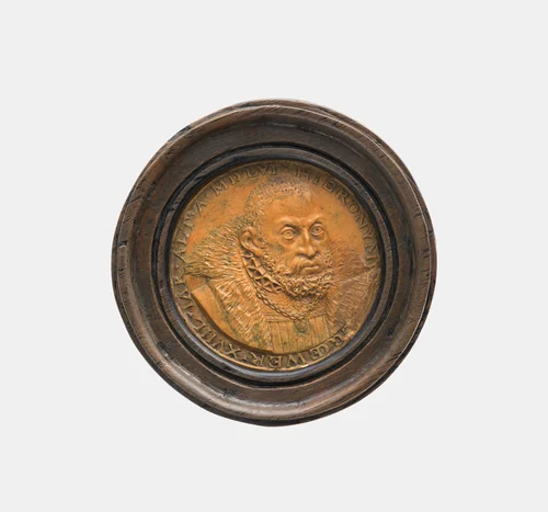 Hieronymus Allgaeuer (b. 1509) by Unknown, metalwork, 1556