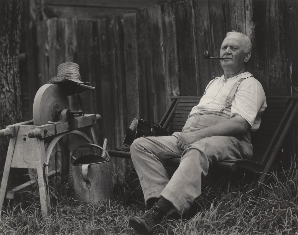 Richard Menshausen by Alfred Stieglitz, photograph, 1936
