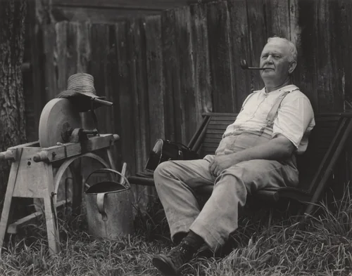 Richard Menshausen by Alfred Stieglitz, photograph, 1936