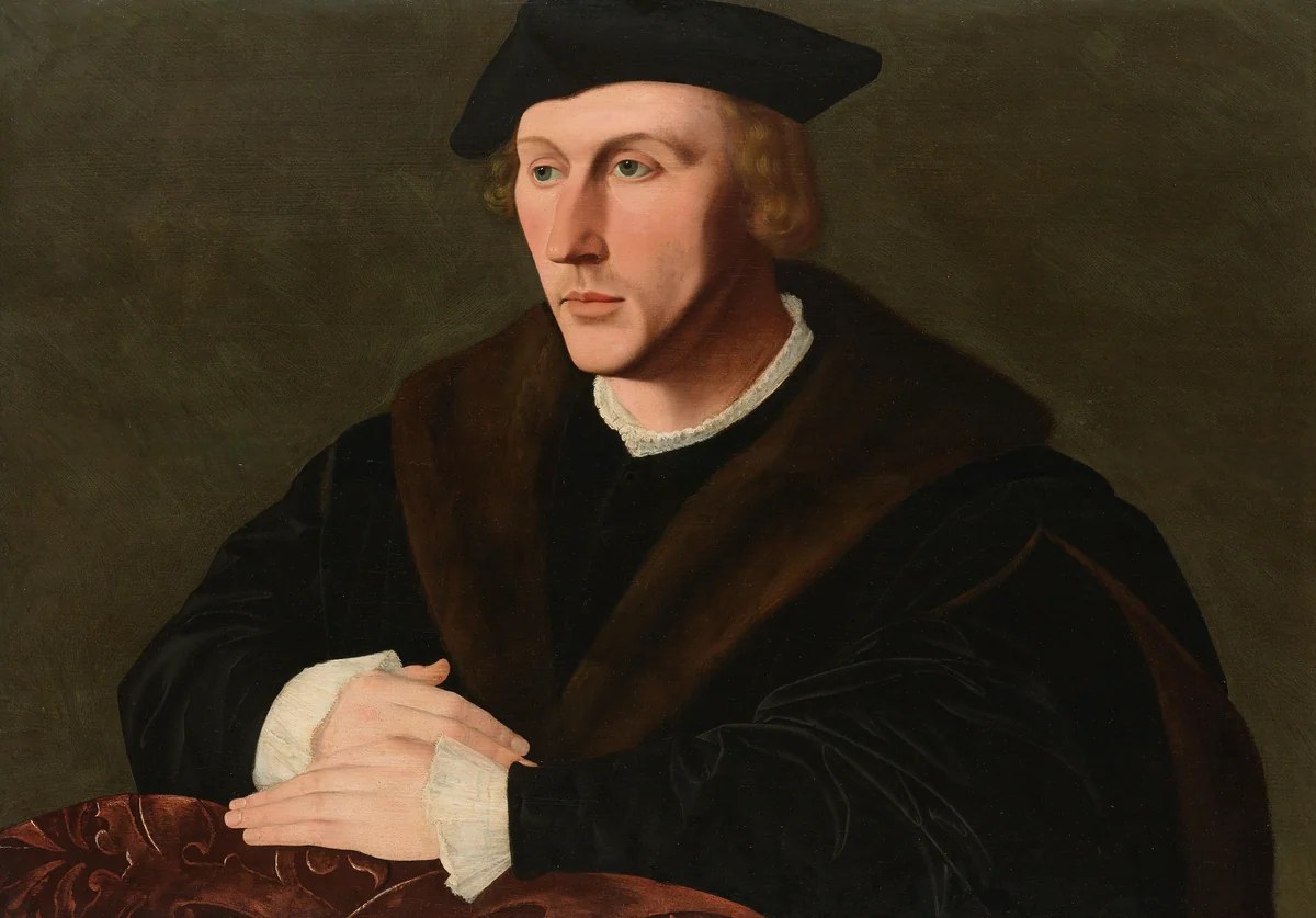 Portrait of Joris van Egmond by Jan van Scorel, painting, 1535-1540