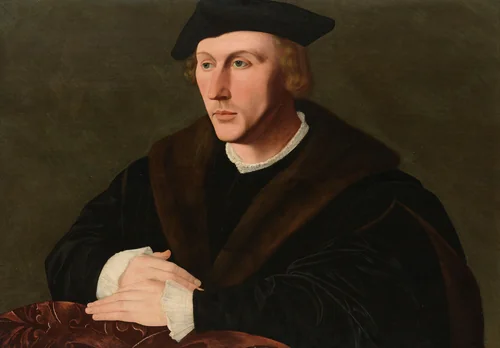 Portrait of Joris van Egmond by Jan van Scorel, painting, 1535-1540