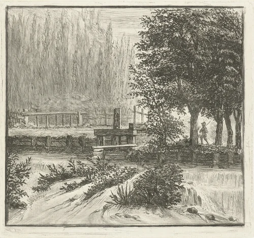 Sluis by Louis Bernard Coclers, print, 1756-1817