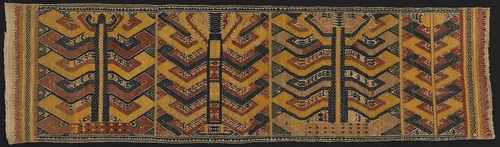 Ceremonial Hanging (palepai) by Paminggir people, textile, 1890-1910