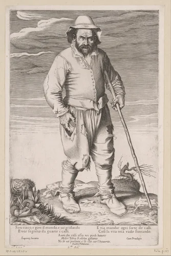 Blinde by Unknown, print, 1576-1624