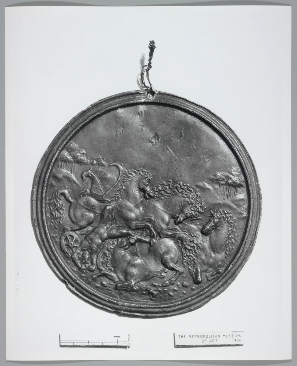 The Fall of Phaeton by Galeazzo Mondella, metalwork, 1485-1515