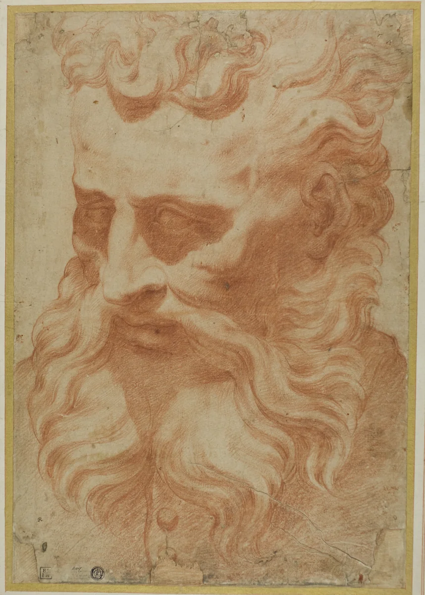 Death of Adonis by Giulio Romano, drawing, 1528-1532