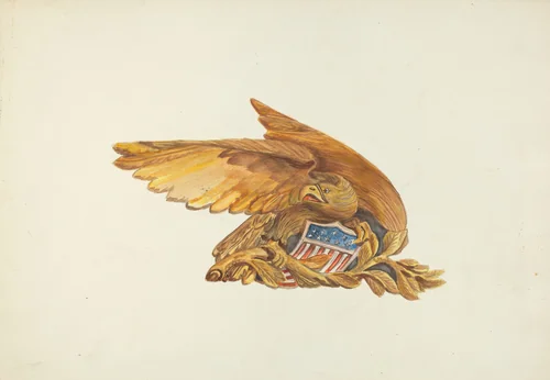 Stern Ornament by L. B. Hartmann, index of american design, 1940