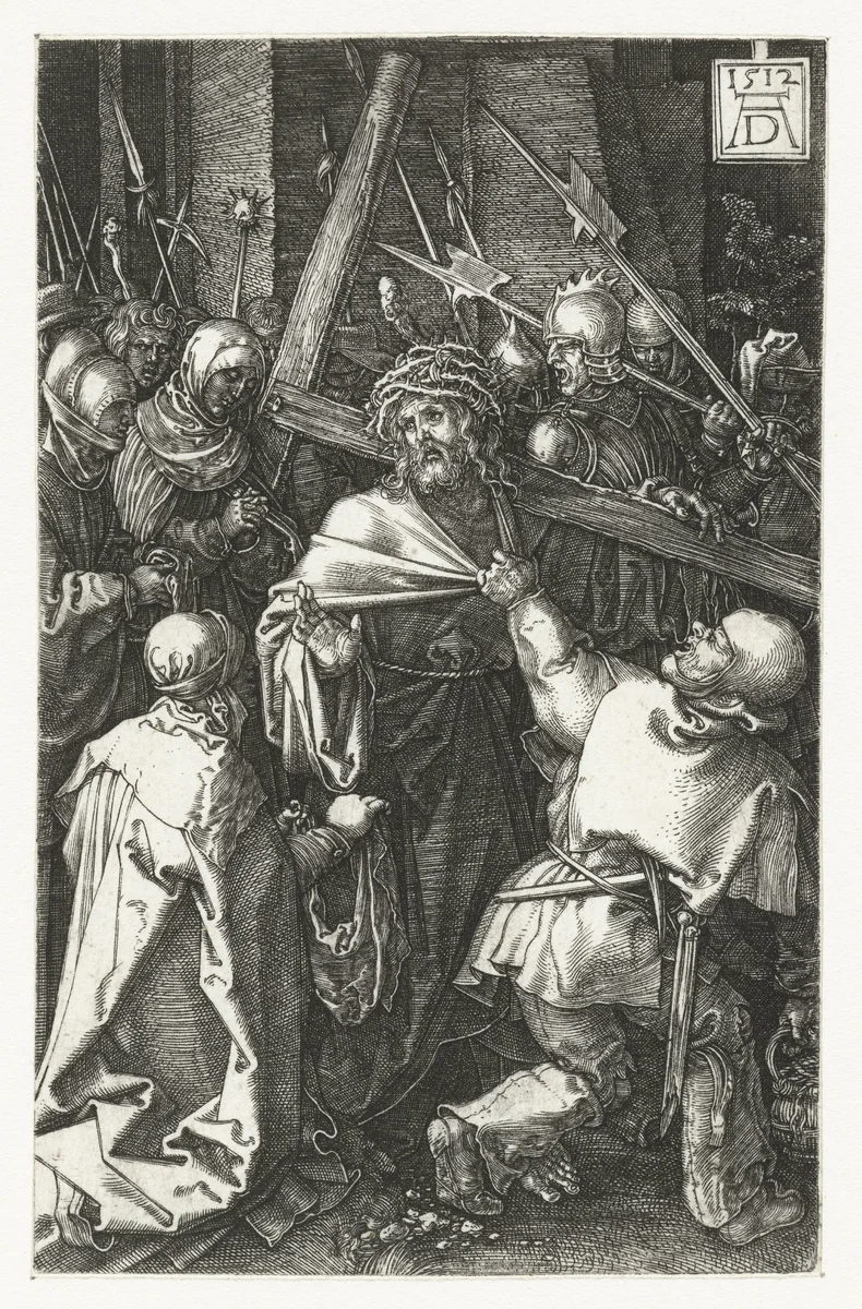 De kruisdraging by Unknown, print, 1512