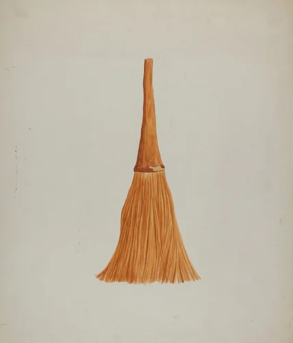Shaker Broom by Peter Antonelli, index of american design, 1941