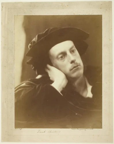Portrait of The Hon. Frank Charteris by Julia Margaret Cameron, photograph, 1867