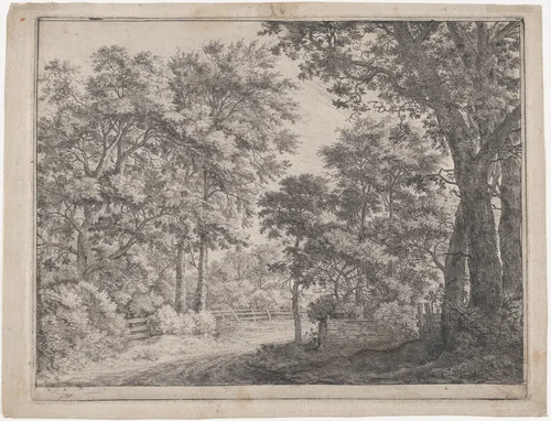 The Trimmed Groves by Anthonie Waterloo, print, 1620-1690