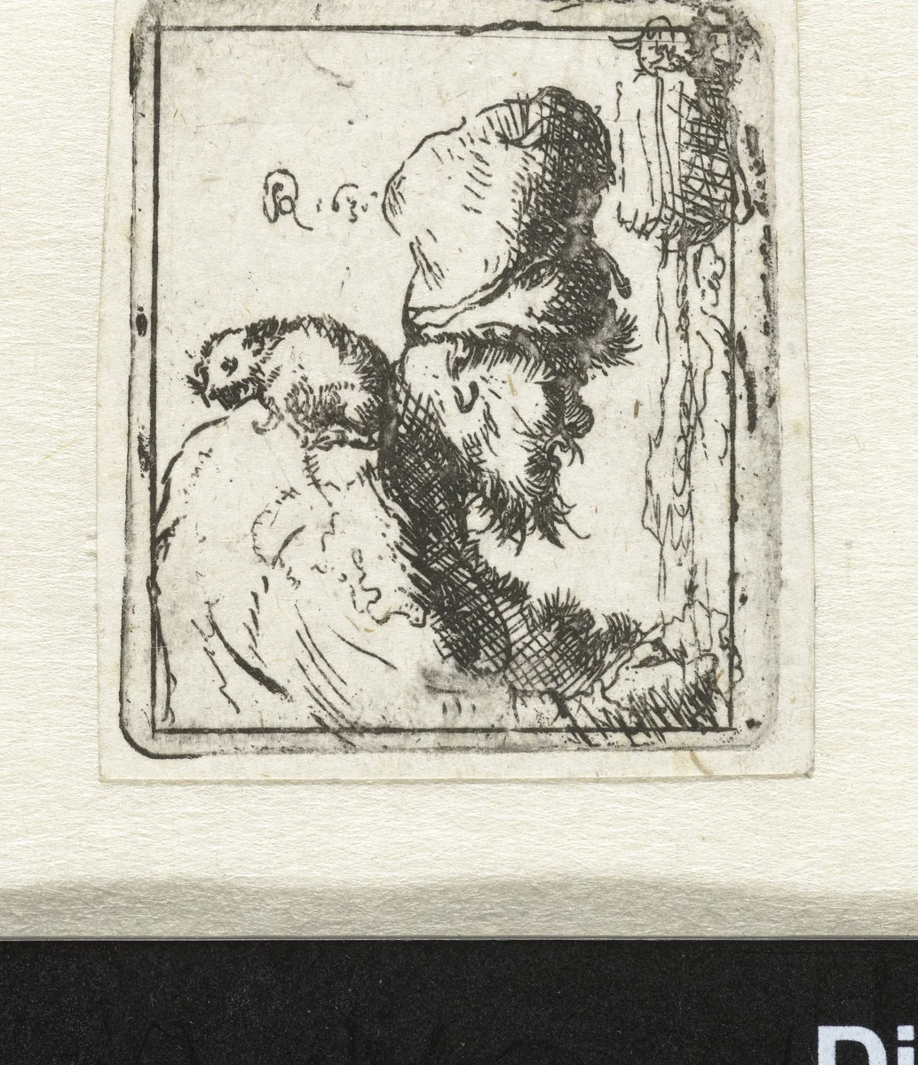 The rat catcher by anonymous, print, 1632