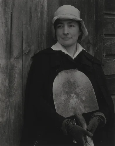 Georgia O'Keeffe by Alfred Stieglitz, photograph, 1924