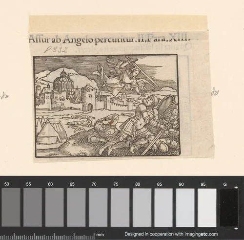 Sisak van Egypte rooft schatten uit de tempel by anonymous, print, 1530-1533