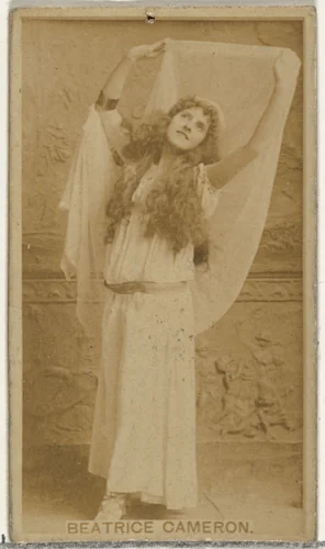 Beatrice Cameron, from the Actors and Actresses series (N145-8) issued by Duke Sons & Co. to promote Duke Cigarettes by W. Duke, Sons & Co., photograph, 1890-1895