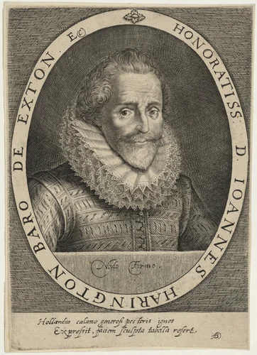 John Harington, First Baron of Exton by Magdalena van de Passe
Willem de Passe, print, 1620