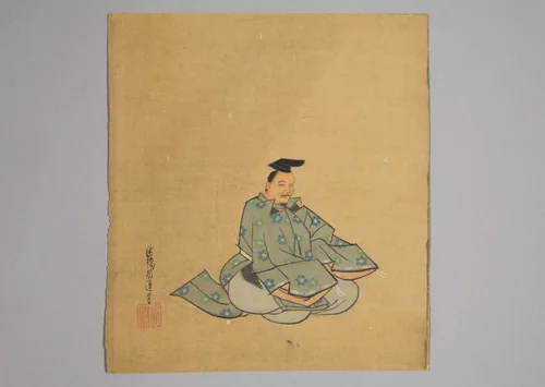 Immortal Poet by Kano Shōun, painting, 1600-1699