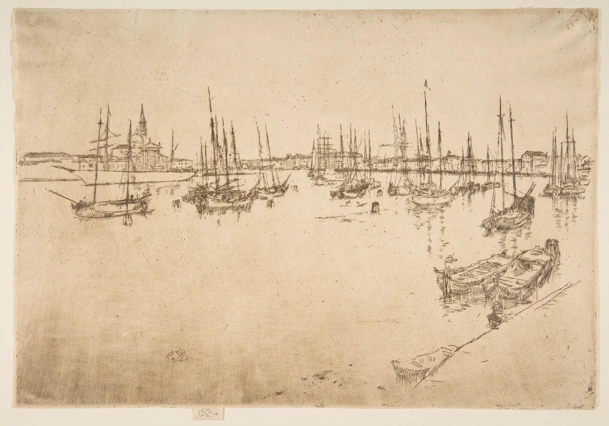 San Giorgio by James McNeill Whistler, print, 1879-1880