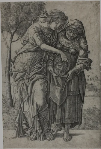 Judith with the Head of Holofernes by Girolamo Mocetto, print, 1490-1531