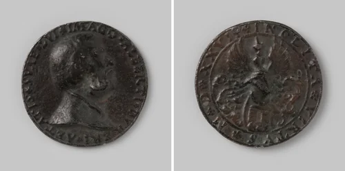 Albrecht Dürer by Unknown, metalwork, 1528
