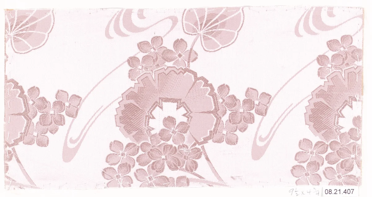 Textile sample by Unknown Designer, textile, 1900