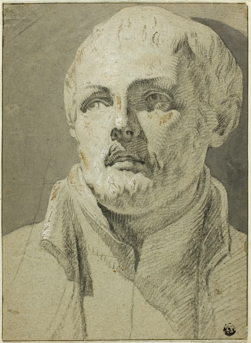 Divine of Reformation Time by Peter van Lint, drawing, 1629-1690