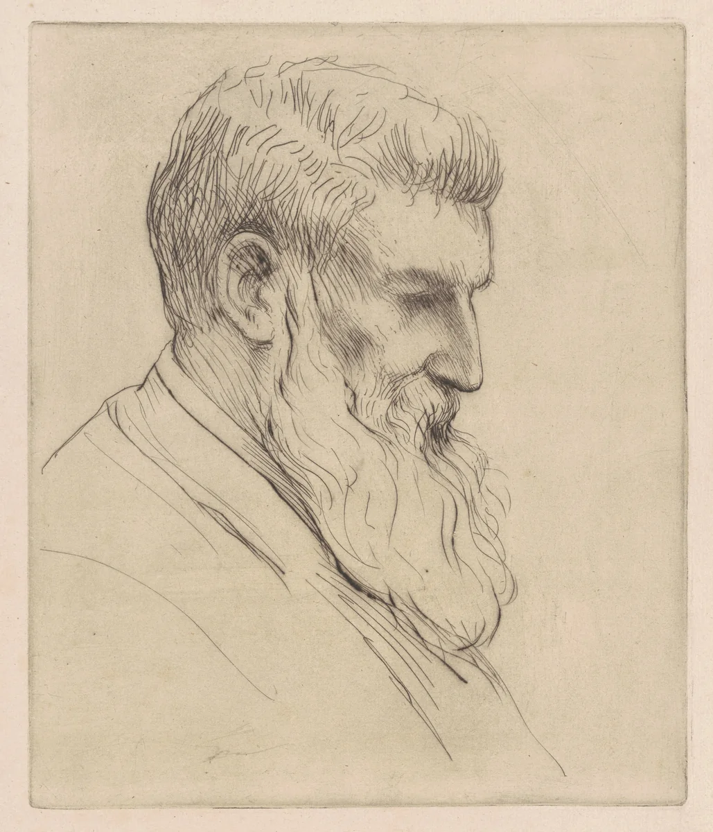 Craibe Angus by Alphonse Legros, print, 1877-1880