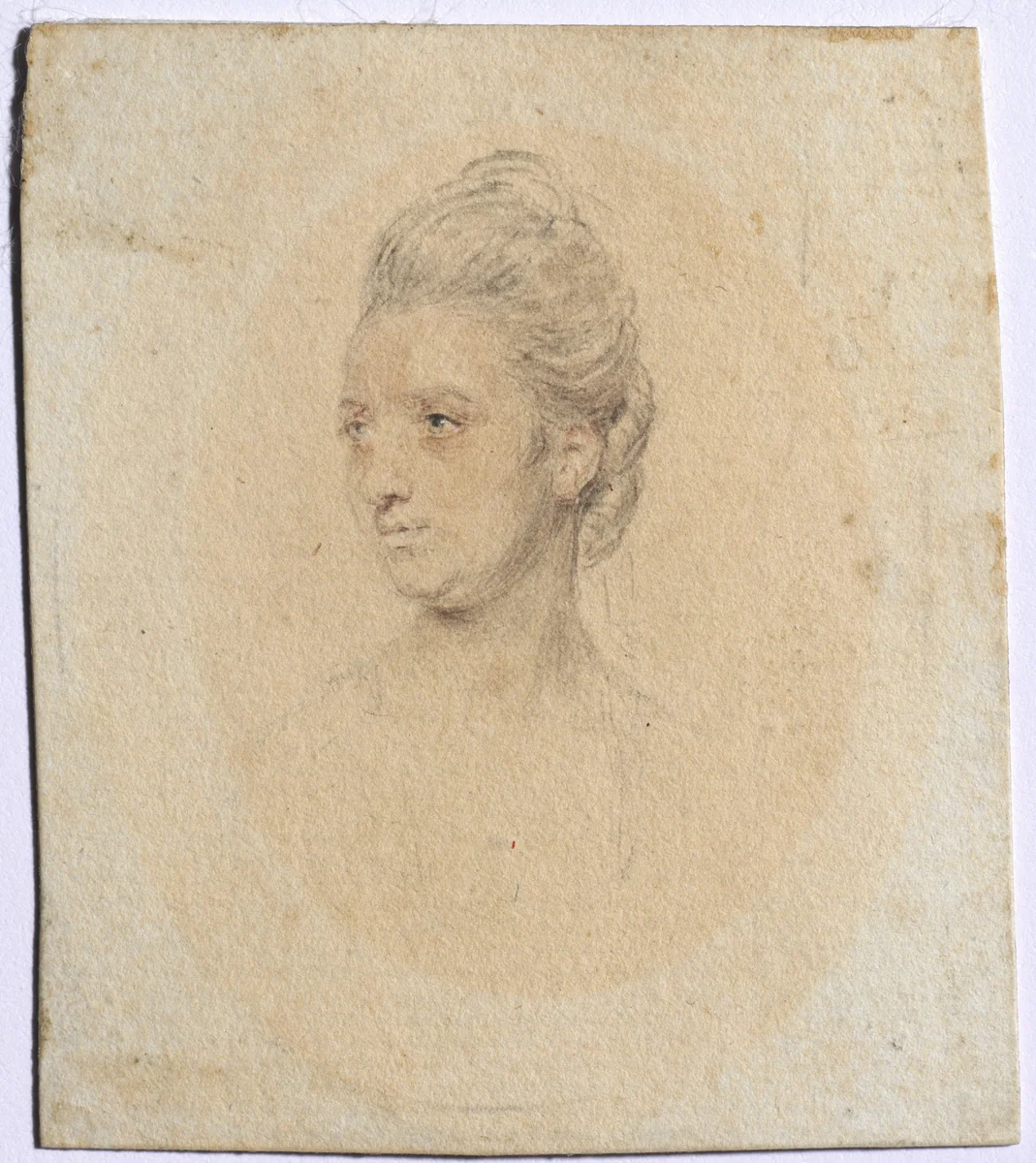 Portrait of a Woman by John I Smart, painting, 1767-1777