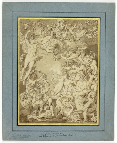 Chaos by Joshua Cristall, drawing, 1805