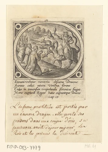 Hoer van Babylon by Unknown, print, 1585